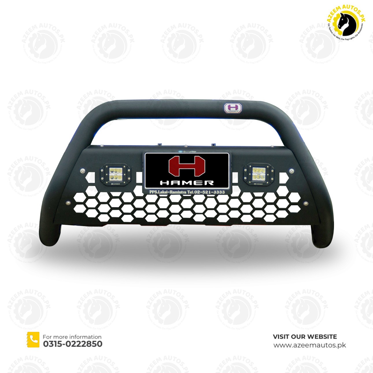 STORM NUDGE BAR FOR TOYOTA HILUX REVO/ROCCO/VIGO