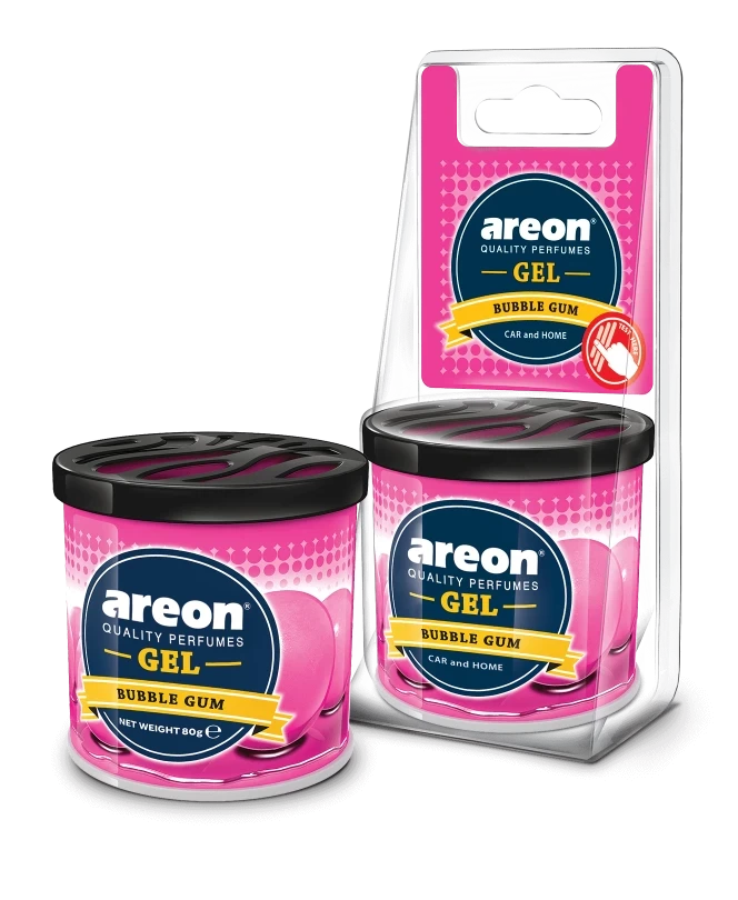 AREON GEL - BUBBLE GUM - GEL PERFUME
