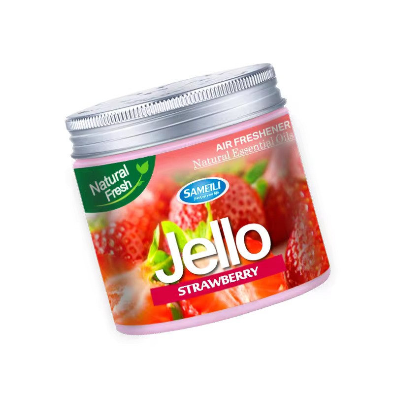 JELLO CAR AIR FRESHENER - STRAWBERRY - 220G