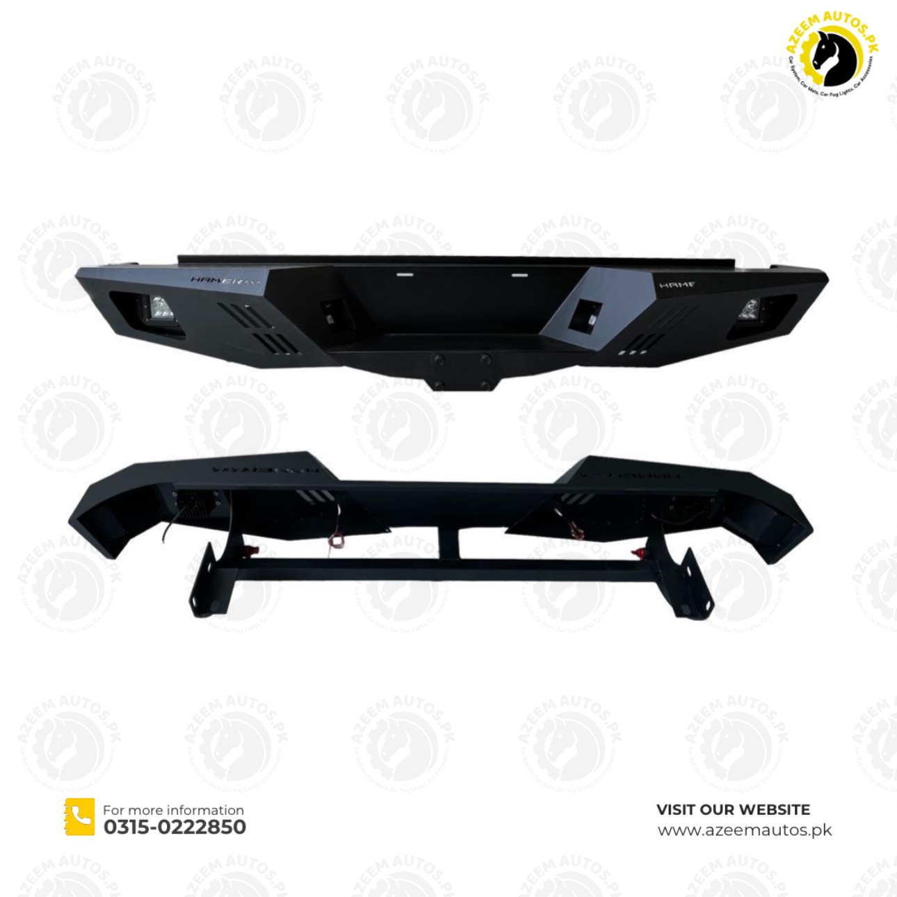 NOVA SERIES REAR BUMPER FOR HILUX REVO/ROCCO/VIGO