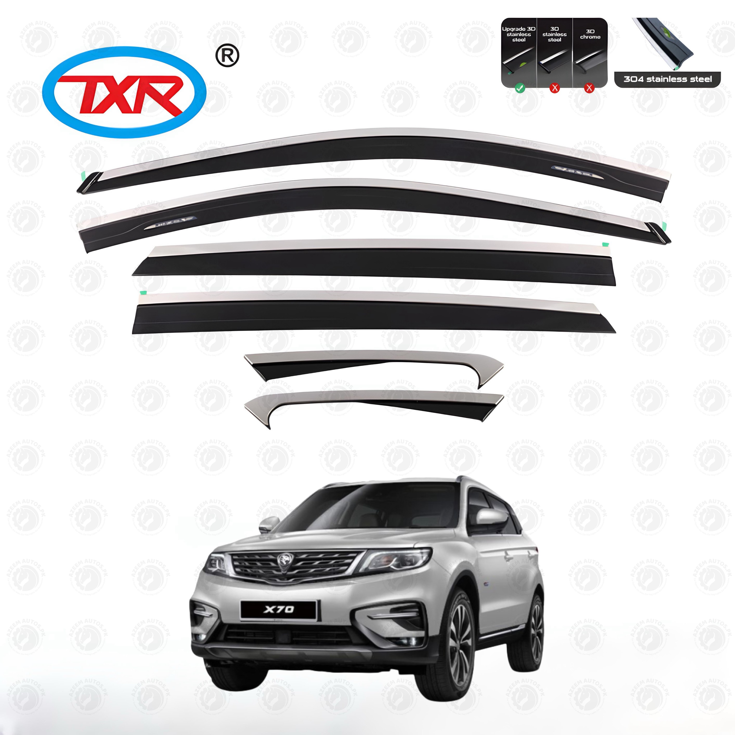 Proton X50  6 Pec Txr Air Press/ Sunvisor Model 2020-2022