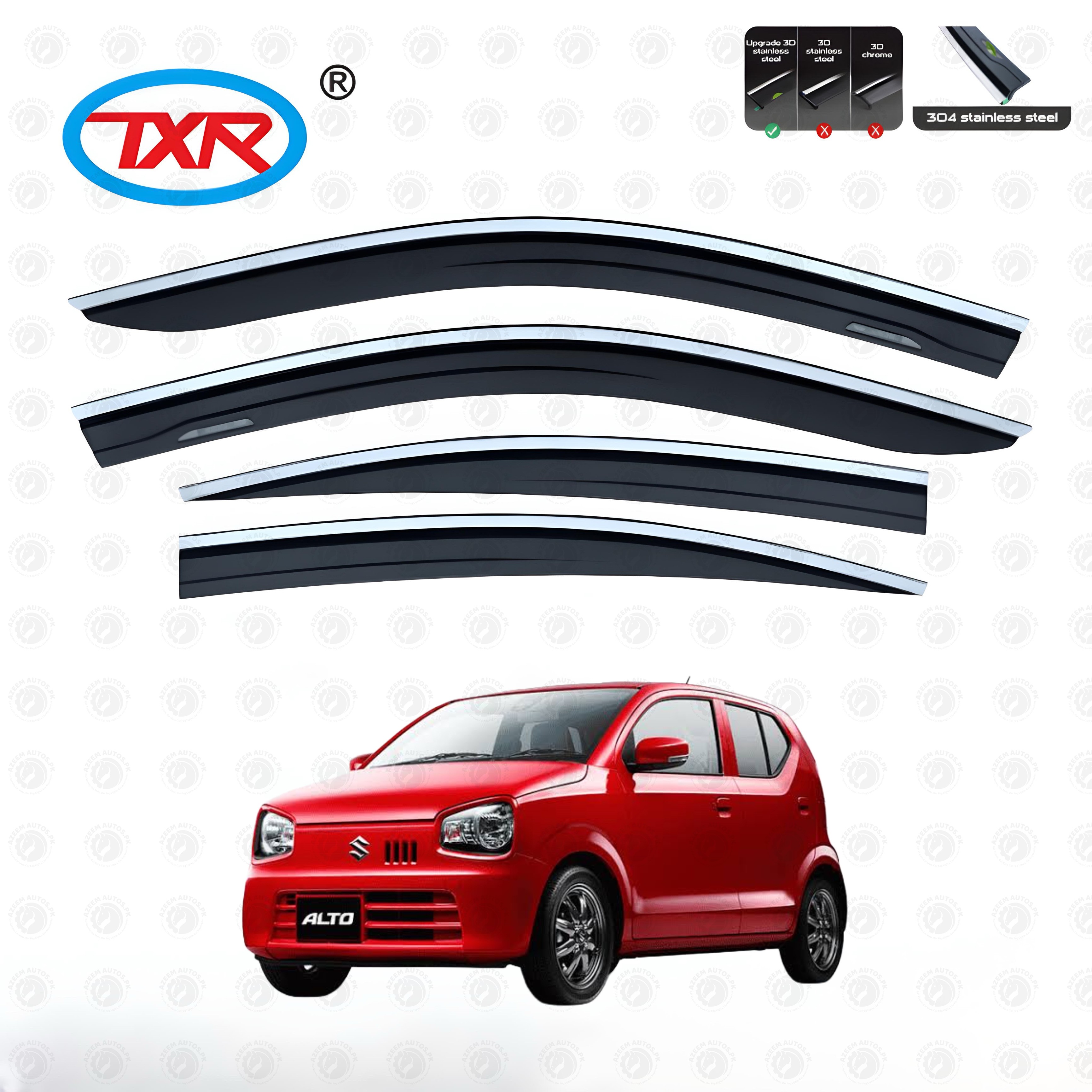 Suzuki Alto Air Press TXR Model 2014-2019 with Chrome